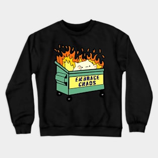 Fire Embrace Chaos Crewneck Sweatshirt